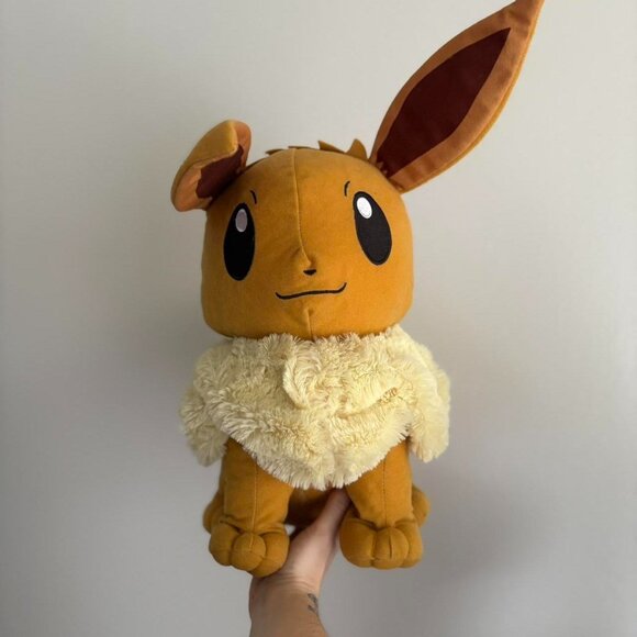 Pokémon Yellow and Brown Stuffed-animals - Picture 1 of 5